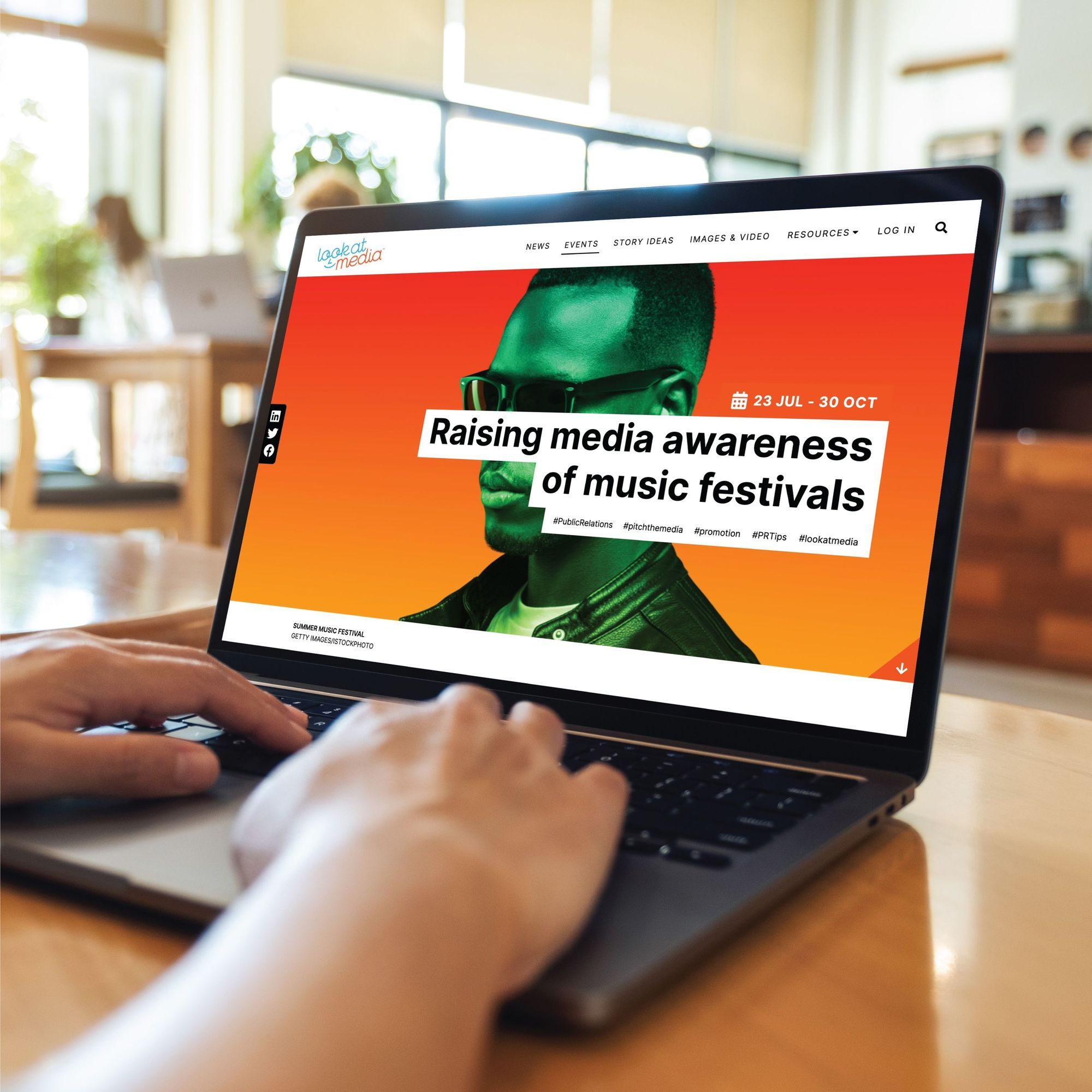 Convey the essence of a story in just 13 milliseconds.