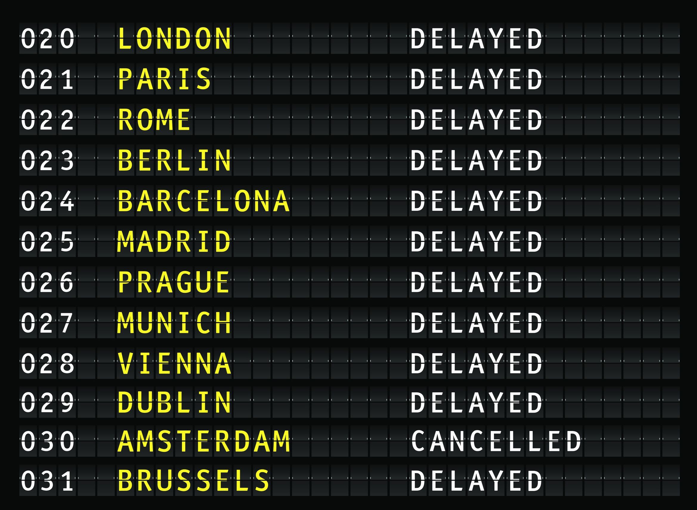 NO TIME FOR DELAYS